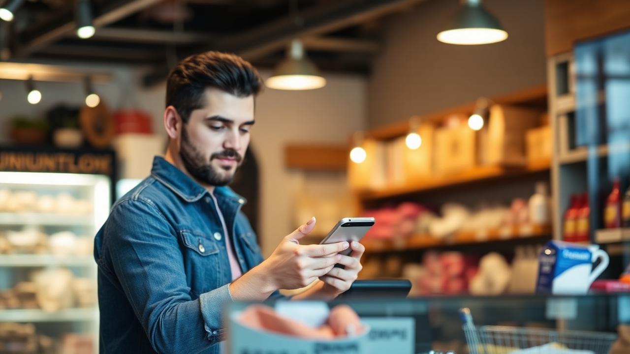 Empresário revisando planilha de custos de automação de WhatsApp